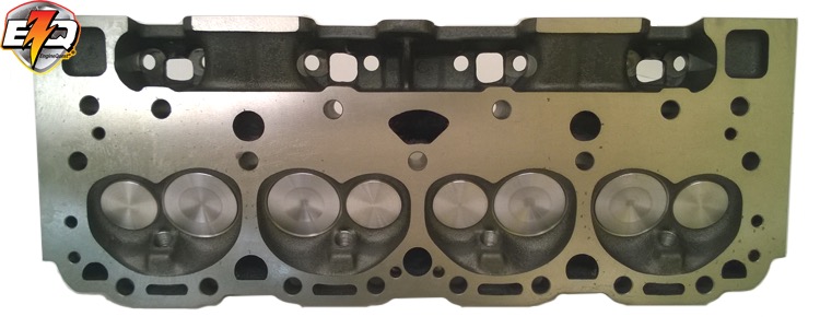 EngineQuest Engine Bare Cylinder Head CH350G; Performance 170cc Cast Iron  62cc for Chevy 5.0/5.7L Vortec