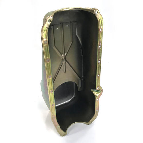 Bandit Engine Oil Pan 9092Z; OE-Style 4 Quarts Zinc for 80-85 Chevy 283-400 SBC 