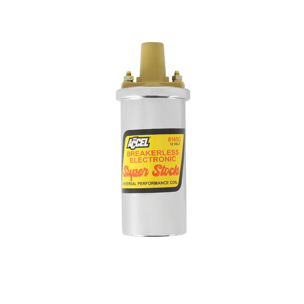 ACCEL Ignition Coil 8145C; Chrome 