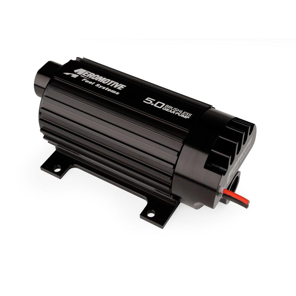 Aeromotive Electric Fuel Pump 11186; 1700 lbs/hr. @ 40 PSI 1,850 lbs/hr. @ 9 PSI Alcohol, E85, Gasoline, Race Gas 
