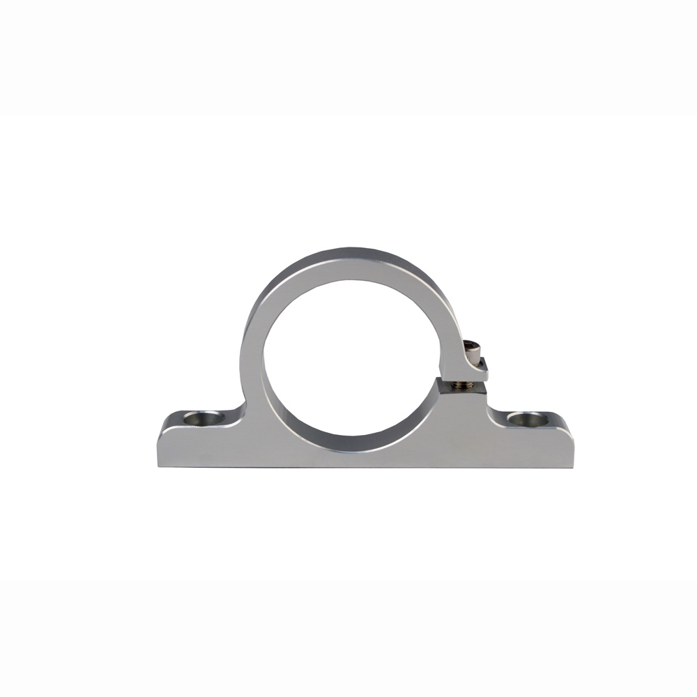 Aeromotive Fuel Filter Bracket 12305; 2.000 in. Clear Anodized Billet Aluminum 