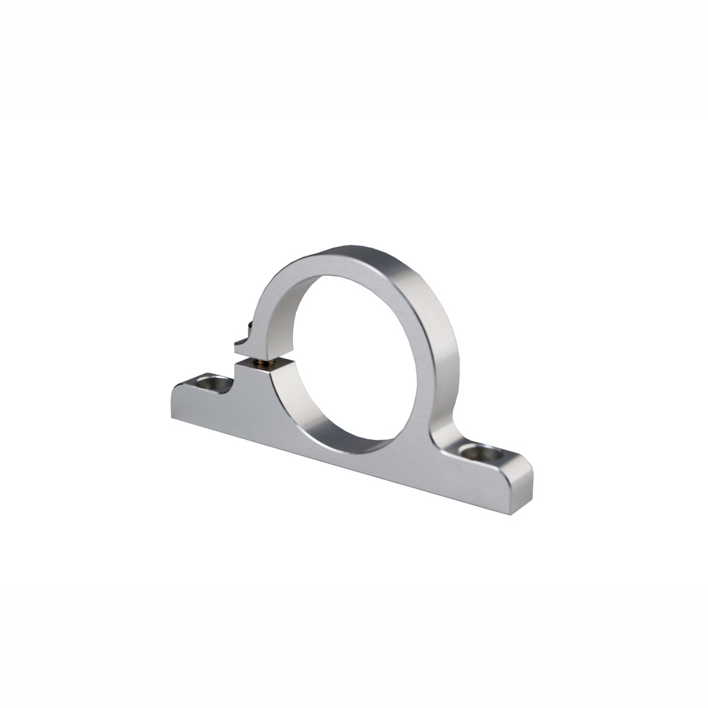 Aeromotive Fuel Filter Bracket 12305; 2.000 in. Clear Anodized Billet Aluminum 