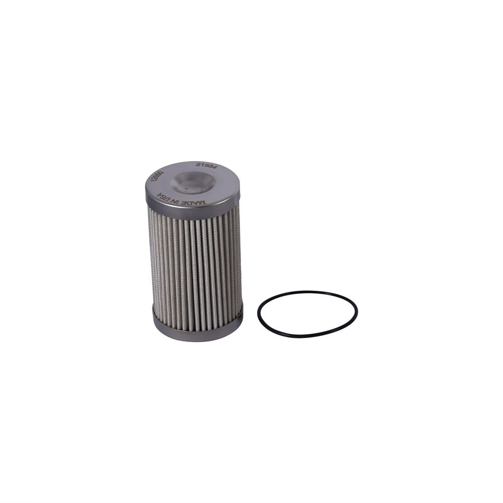 Aeromotive Fuel Filter Element 12650; 10 Micron Micro Glass Gasoline, E85, Alcohol 