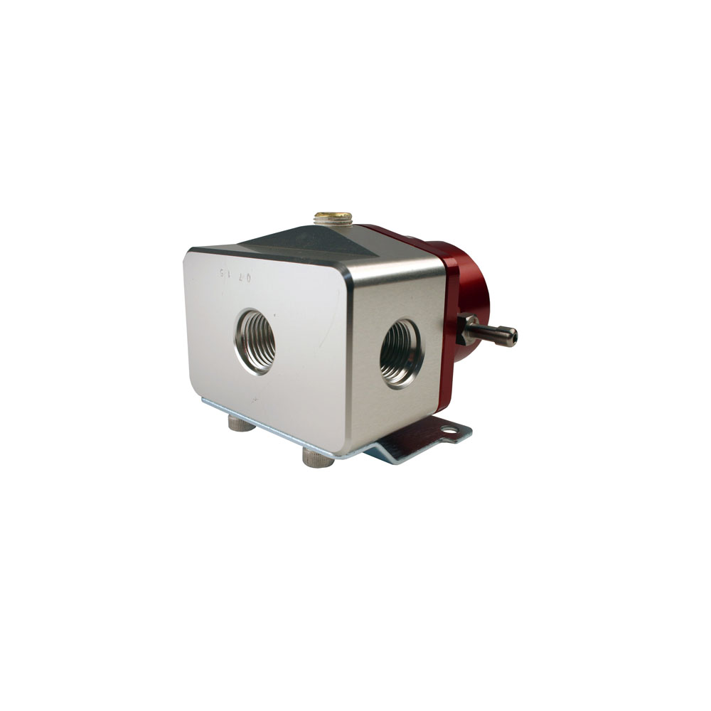 Aeromotive Fuel Pressure Regulator 13109; A1000 EFI 40 to 75 PSI Return Gasoline, Race Gas, E85, Alcohol Billet Aluminum 