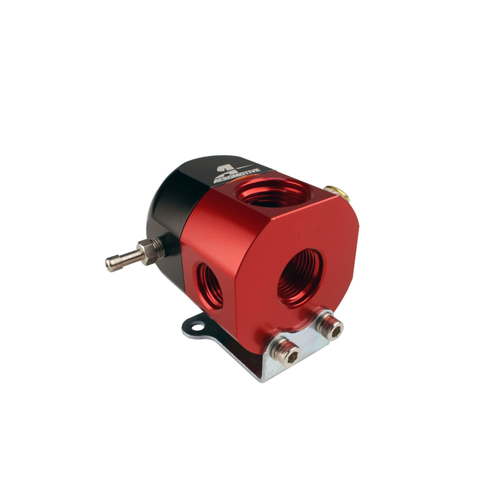 Aeromotive Fuel Pressure Regulator 13204; A1000 Carbureted 3 to 15 PSI Return Gasoline, Race Gas, E85, Alcohol Billet Aluminum 