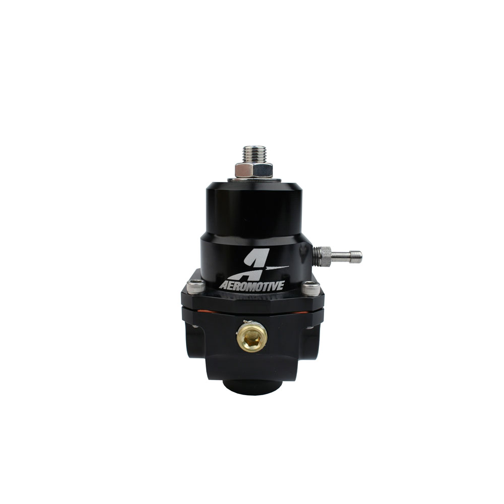 Aeromotive Fuel Pressure Regulator 13303; X1 35 to 75 PSI Return Gasoline, Ethanol, Methanol, Diesel Billet Aluminum 