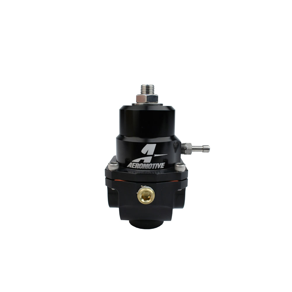 Aeromotive Fuel Pressure Regulator 13305; X1 35 to 75 PSI Return Gasoline, Race Gas, E85, Alcohol Billet Aluminum 