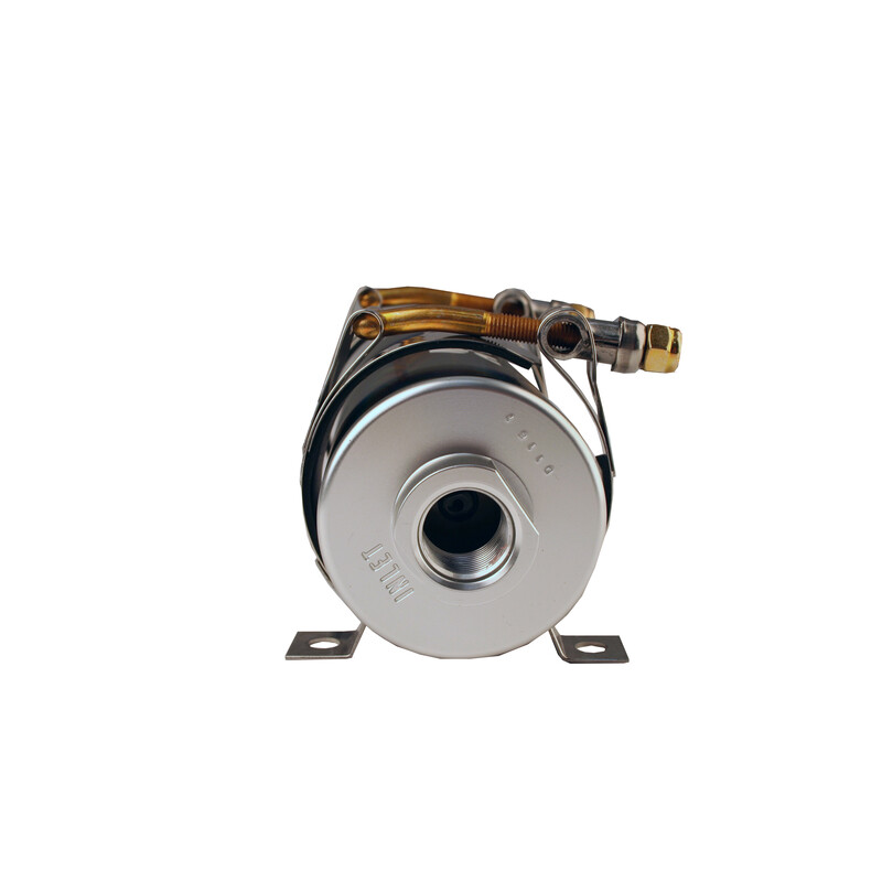 Aeromotive Fuel System Electric Fuel Pump 11103; A750 450 lbs/hr. @ 45 PSI Black, Clear Anodized Billet Aluminum Alcohol, E85, Gasoline, Race Gas 