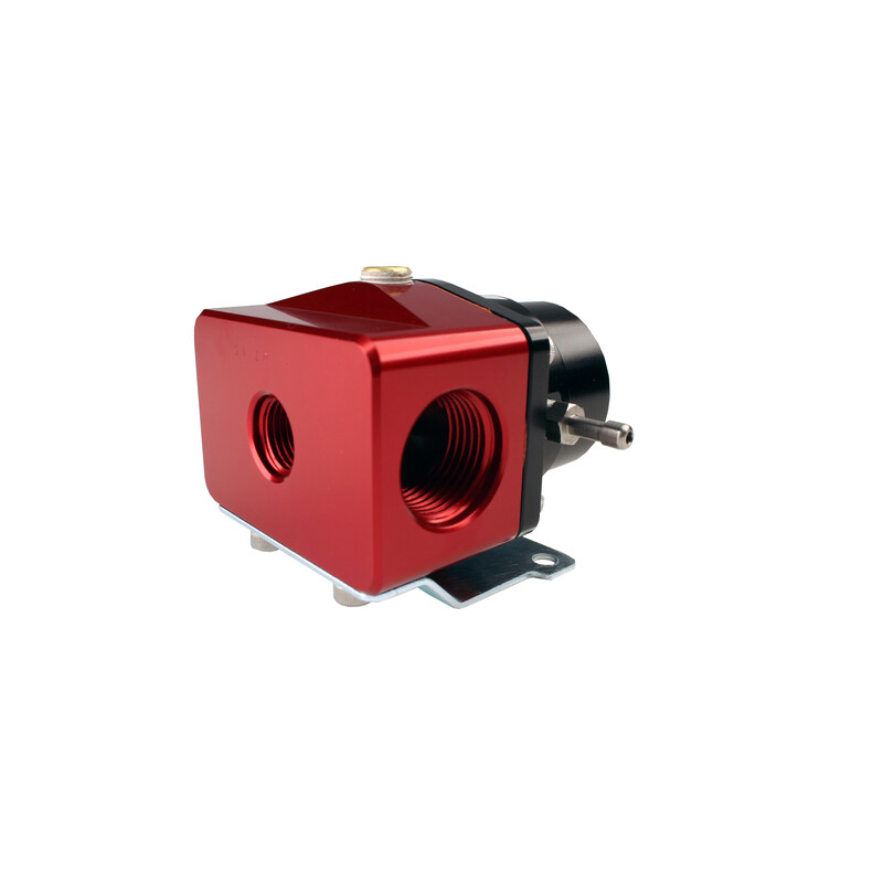 Aeromotive Fuel System Fuel Pressure Regulator 13101; A1000 EFI 40 to 75 PSI Return Gasoline, Race Gas, E85, Alcohol Billet Aluminum 
