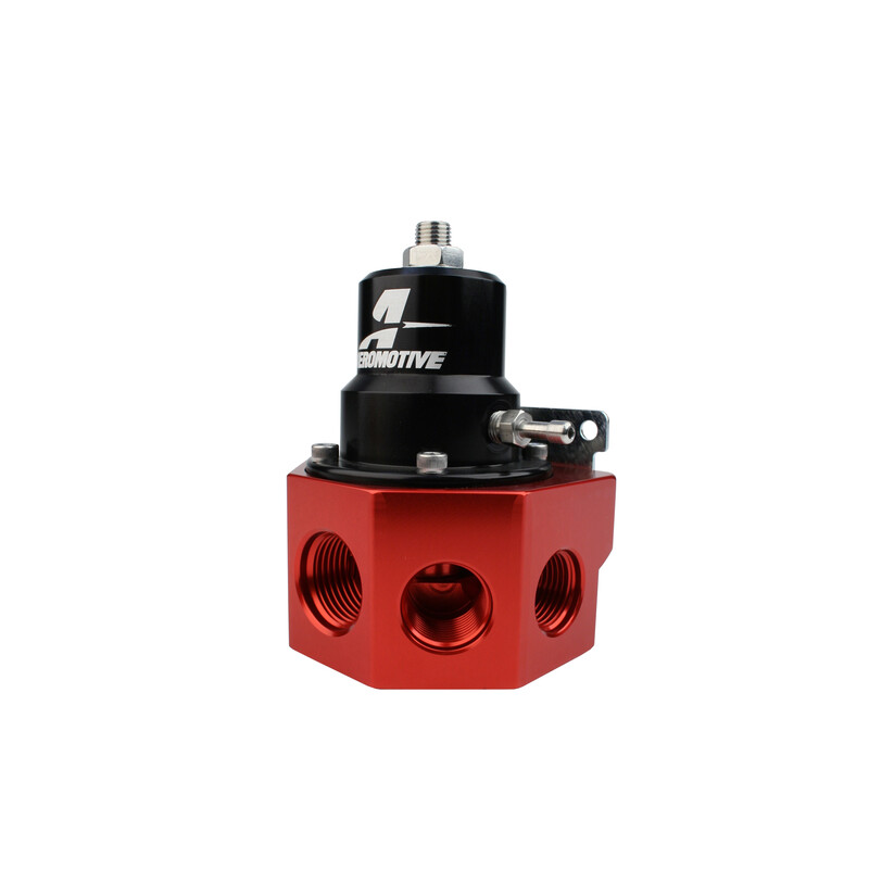 Aeromotive Fuel System Fuel Pressure Regulator 13202; A2000 Carbureted 2 to 20 PSI Return Gasoline, Race Gas, E85, Alcohol Billet Aluminum 