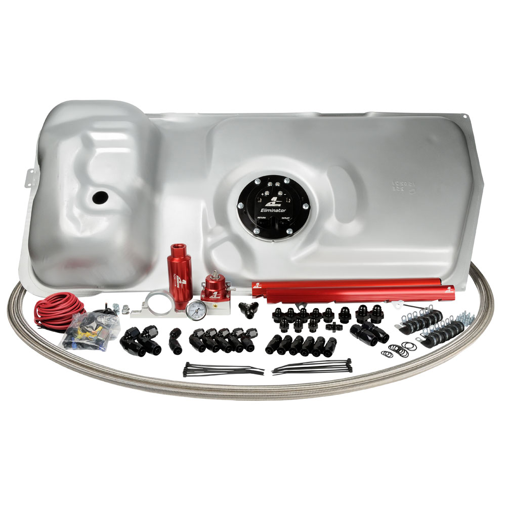 Photo for Aeromotive Fuel System Fuel Tank and Pump Assembly Combination 17131; Stealth Eliminator Steel for 1986 to 1995 Ford Mustang 5.0L 