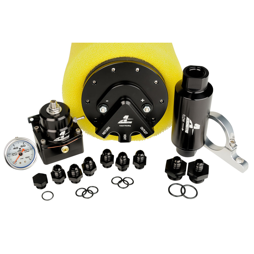 Aeromotive Fuel System Fuel Pump Complete Kit 17168; Phantom 340 EFI TBI 