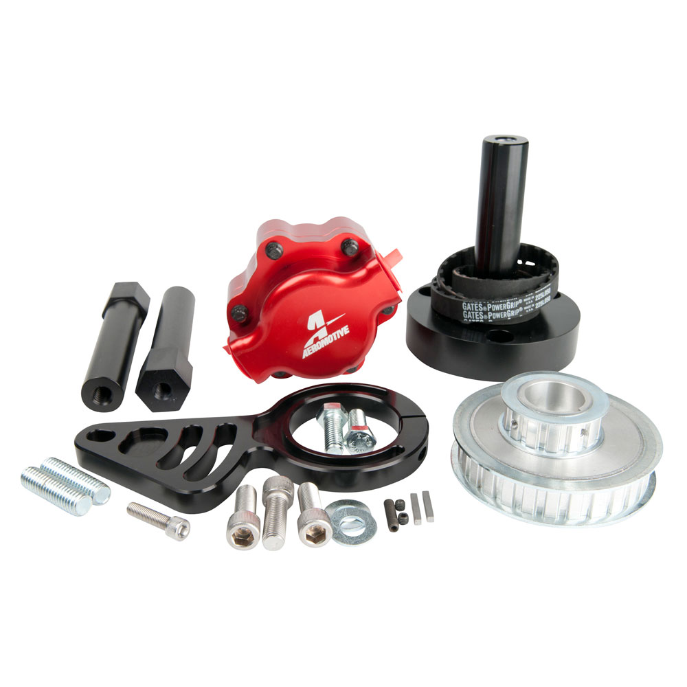 Photo for Aeromotive Fuel System Fuel Pump Complete Kit 17241; Belt Drive for Chevy 396 to 454