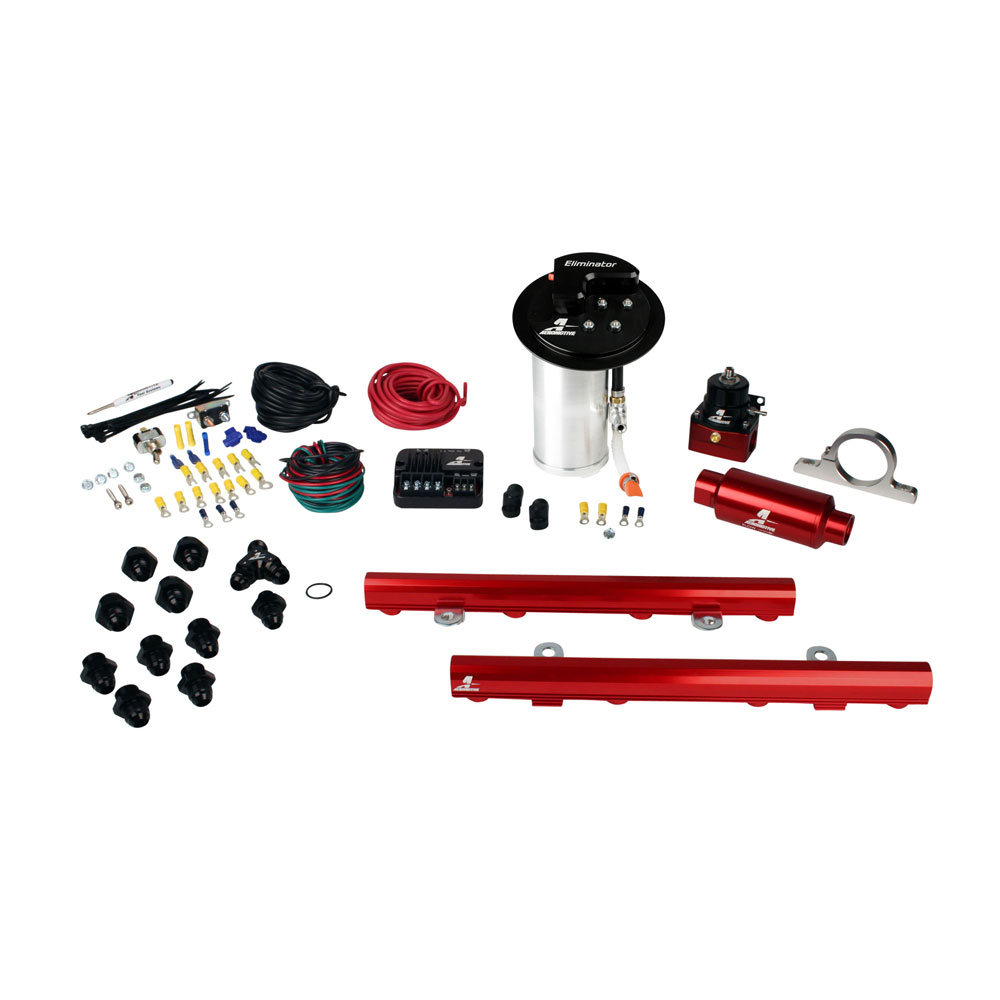 Photo for Aeromotive Fuel Pump Complete Kit 17349; Stealth Eliminator Street System for 2010 to 2013 Ford Mustang GT 5.0L MOD 4V