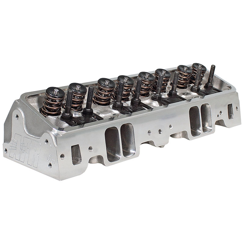Air Flow Research Cylinder Head Assembly 1036; Eliminator Street 195cc Aluminum 75cc for Chevy 262 to 400 