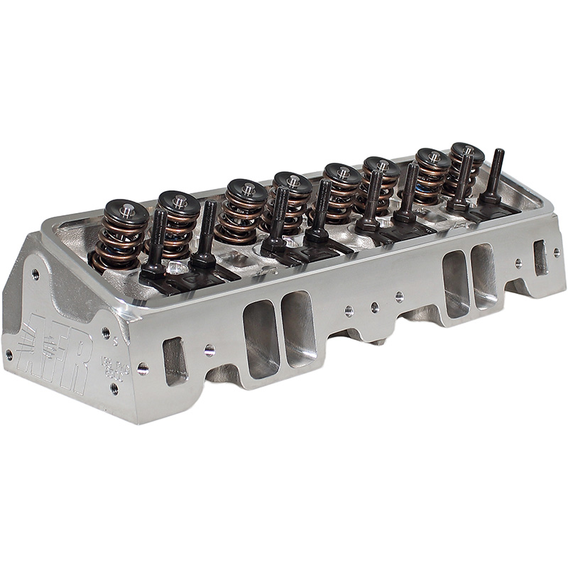 Air Flow Research Cylinder Head Assembly 1038; Eliminator Street 195cc Aluminum 75cc for Chevy 262 to 400 