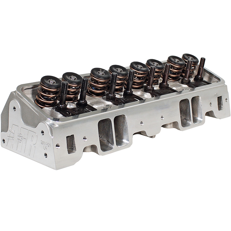 Air Flow Research Cylinder Head Assembly 1054; Eliminator Race Ready 210.00 cc Aluminum 65 cc for Chevy 262 to 400 
