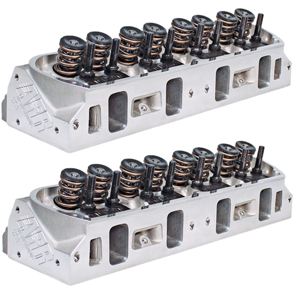 Air Flow Research Cylinder Head Assembly 1451; Renegade Competition 220cc Aluminum 58cc for Ford 289 to 351W 
