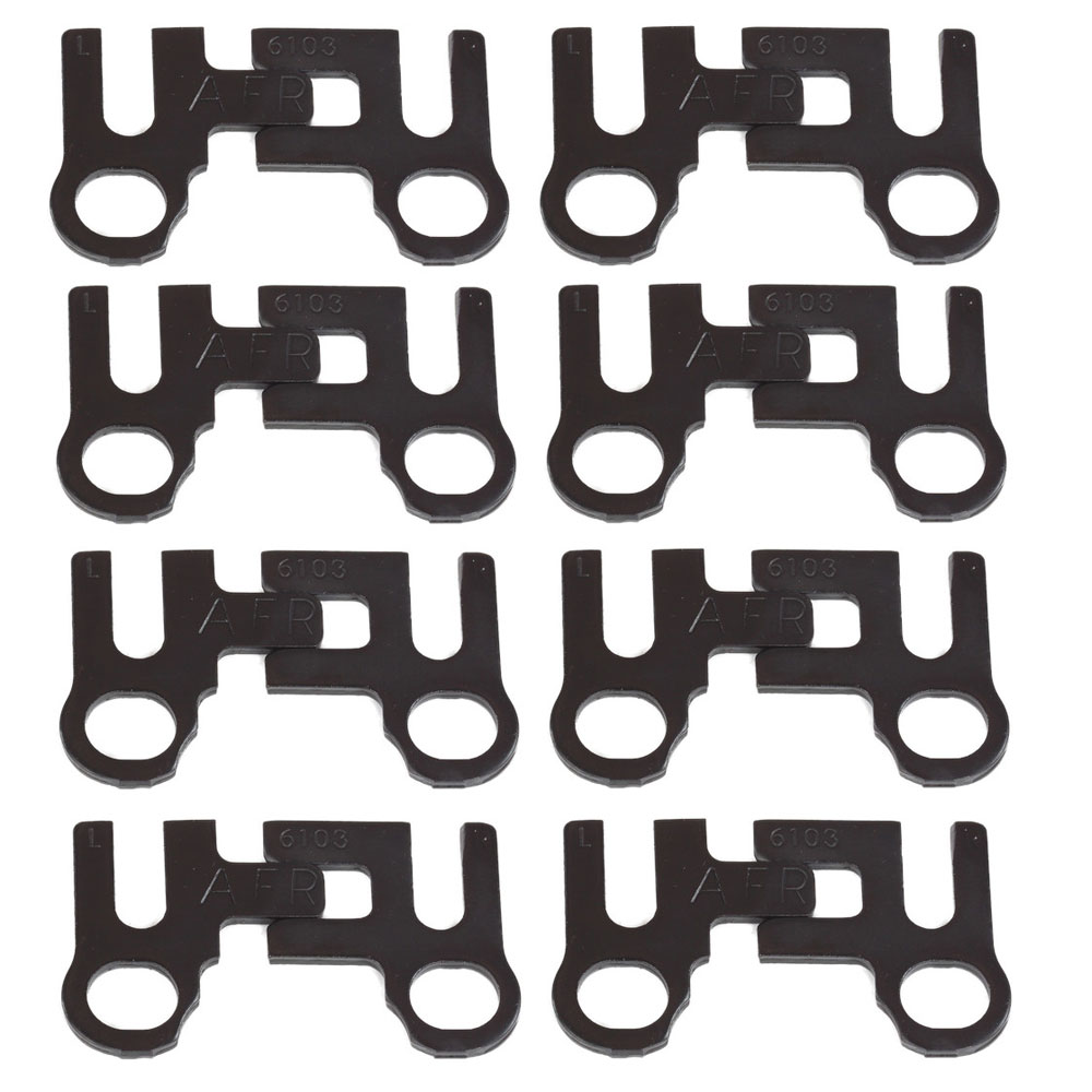Air Flow Research Pushrod Guide Plates 6103-8; Flat 5/16 in. for Chevy, Ford 262 to 400, 289 to 351W 