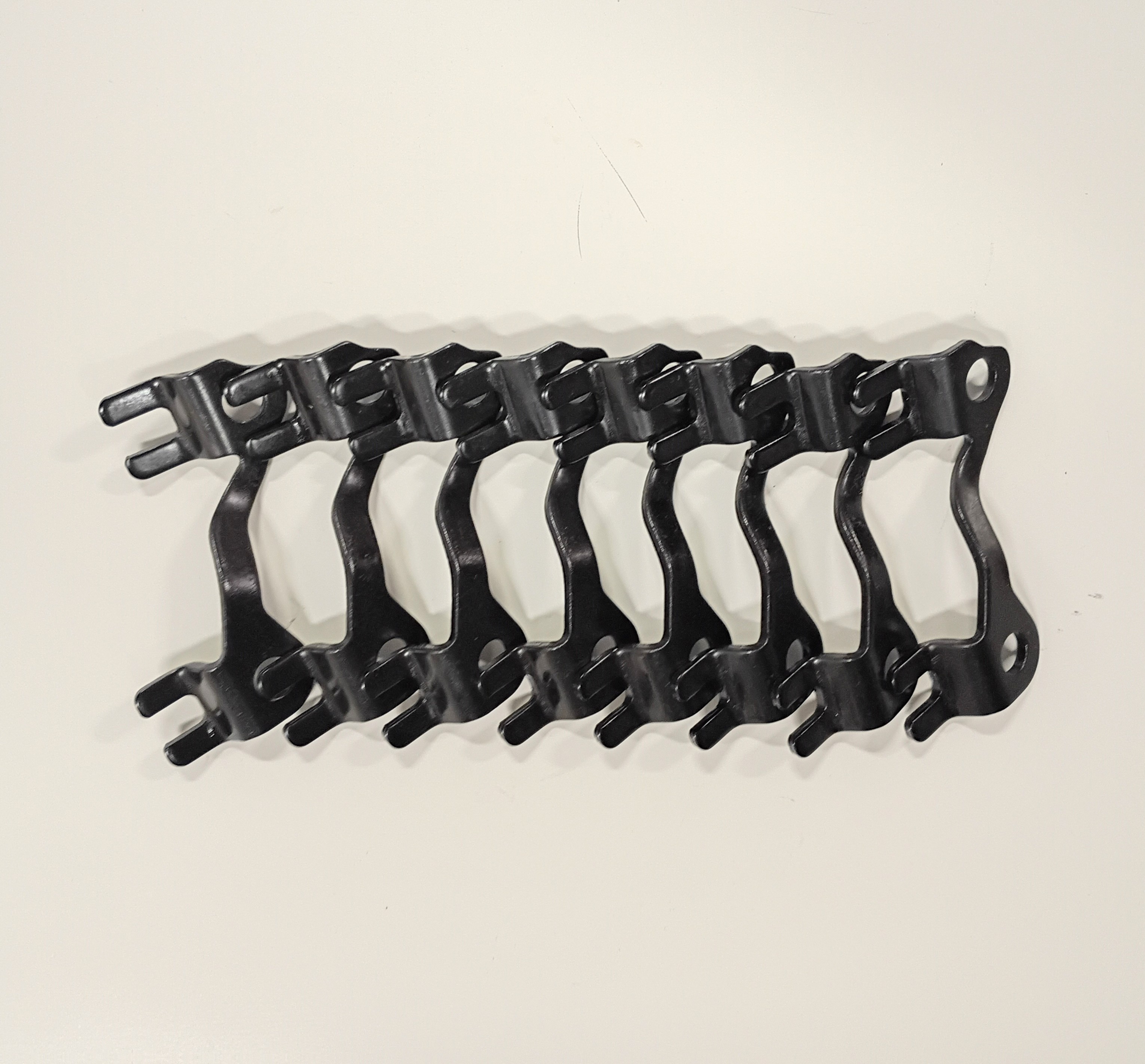 Air Flow Research Pushrod Guide Plates 6111-8; Raised 3/8 in. for Chevy 396 to 454 