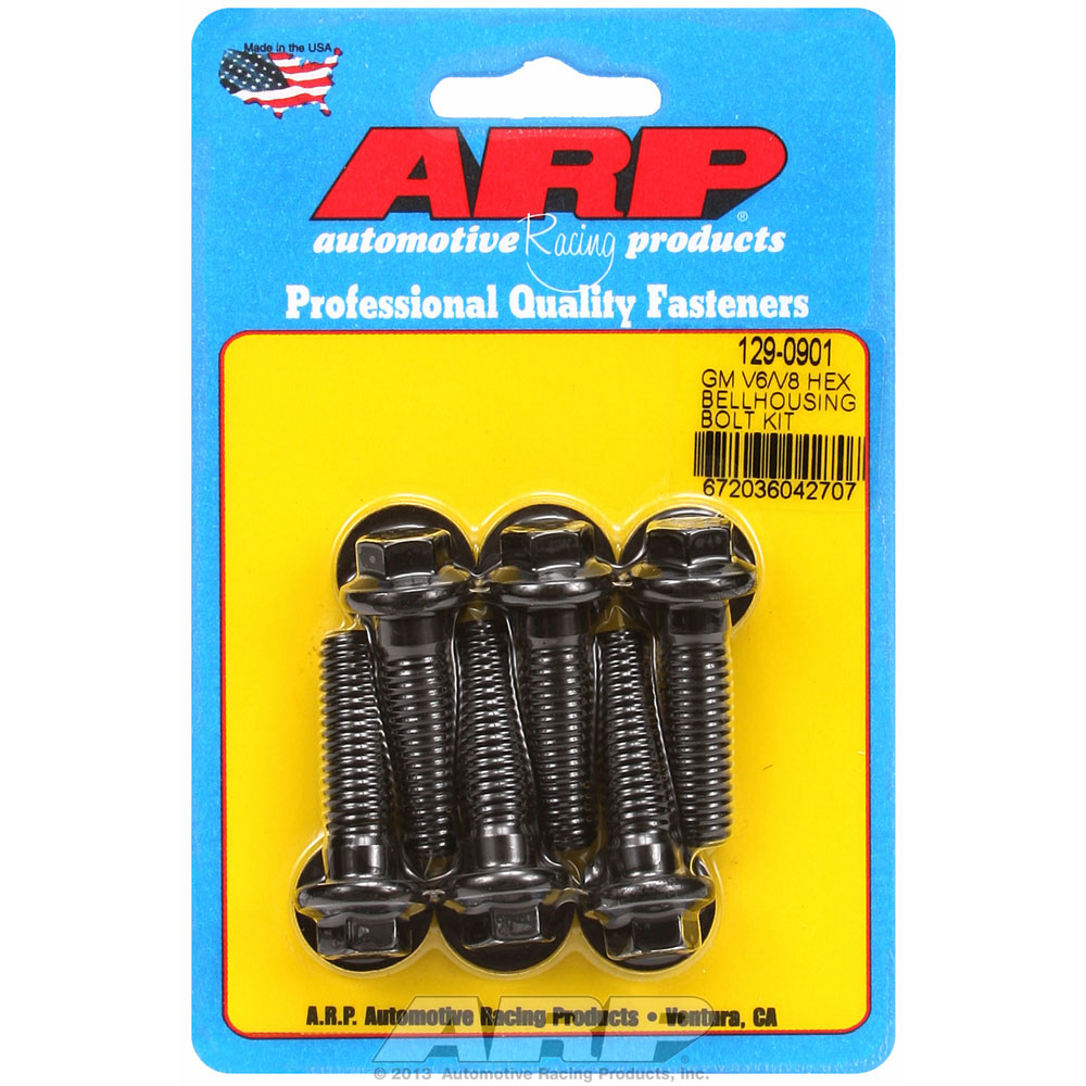 ARP Transmission Bellhousing Bolts 129-0901; for Chevy 262 to 400 