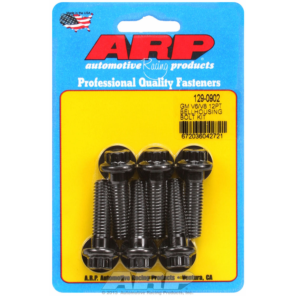 Photo for Automotive Racing Products (ARP) Transmission Bellhousing Bolt Set 129-0902; for Chevy 262 to 400