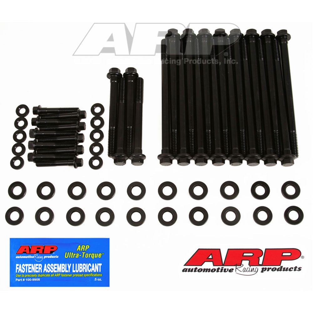 Photo for Automotive Racing Products (ARP) Cylinder Head Bolt Set 134-3609; High Performance Hex Bolt Black Oxide 8740 Chromoly for Pre 2004 GM LS