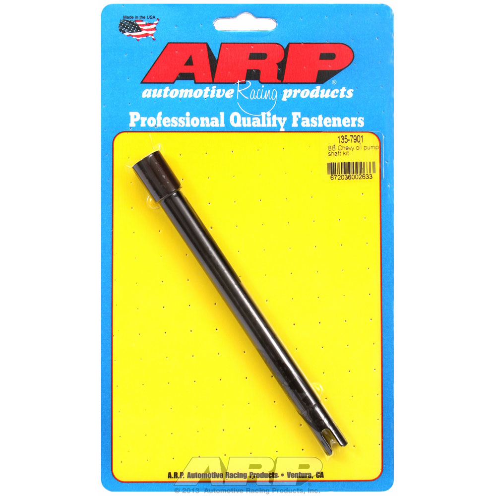 Automotive Racing Products (ARP) Oil Pump Intermediate Shaft 135-7901; Black 8740 Chromoly for Chevy 396 to 454 