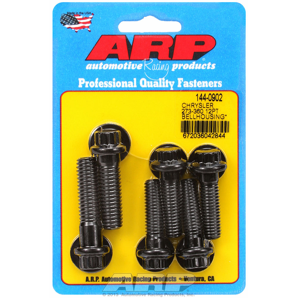 ARP Transmission Bellhousing Bolts 144-0902; 