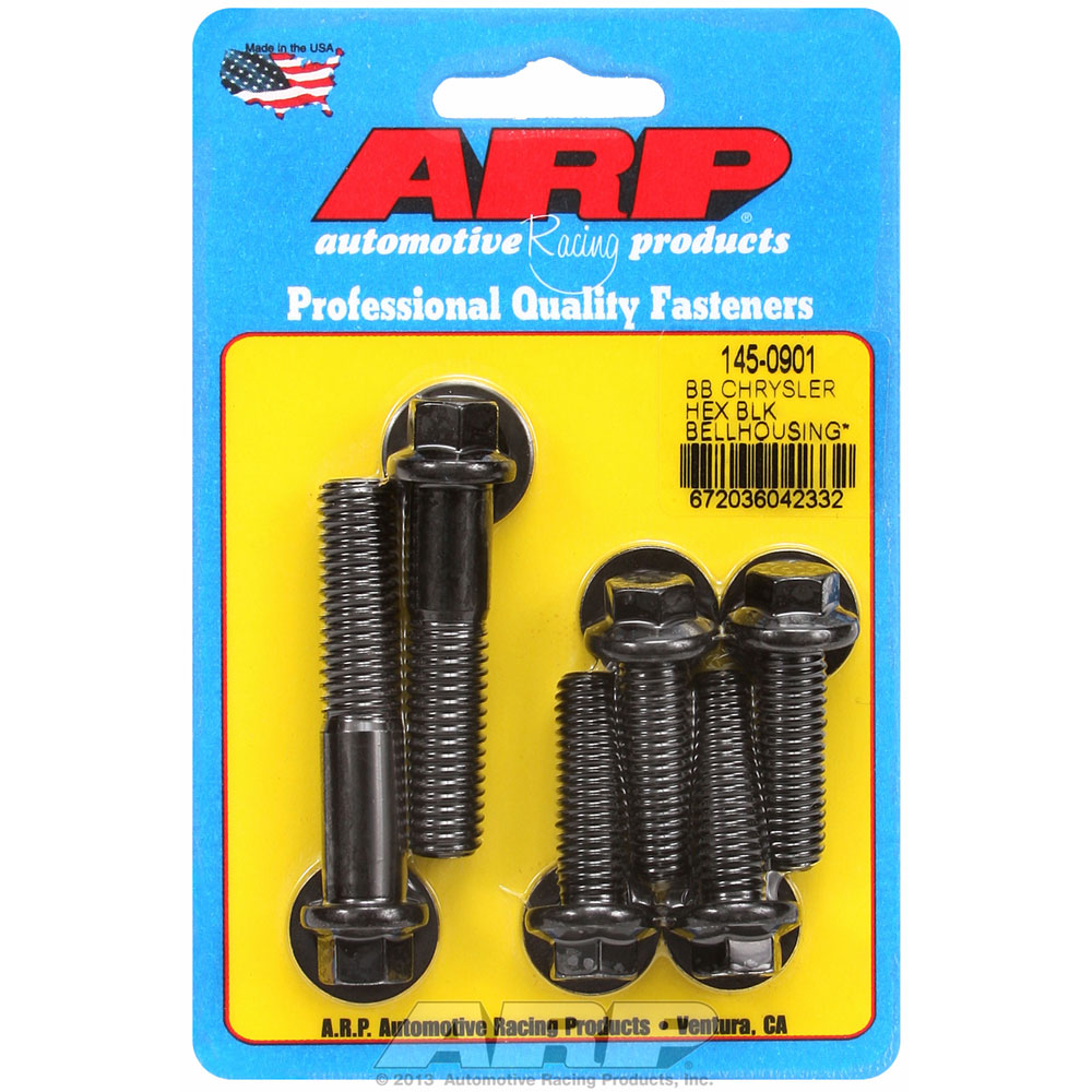 ARP Transmission Bellhousing Bolts 145-0901; for Chrysler 383 to 440 
