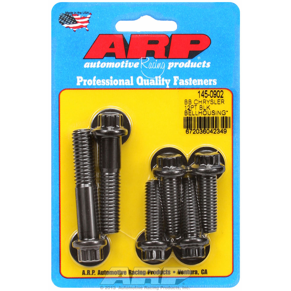 ARP Transmission Bellhousing Bolts 145-0902; 
