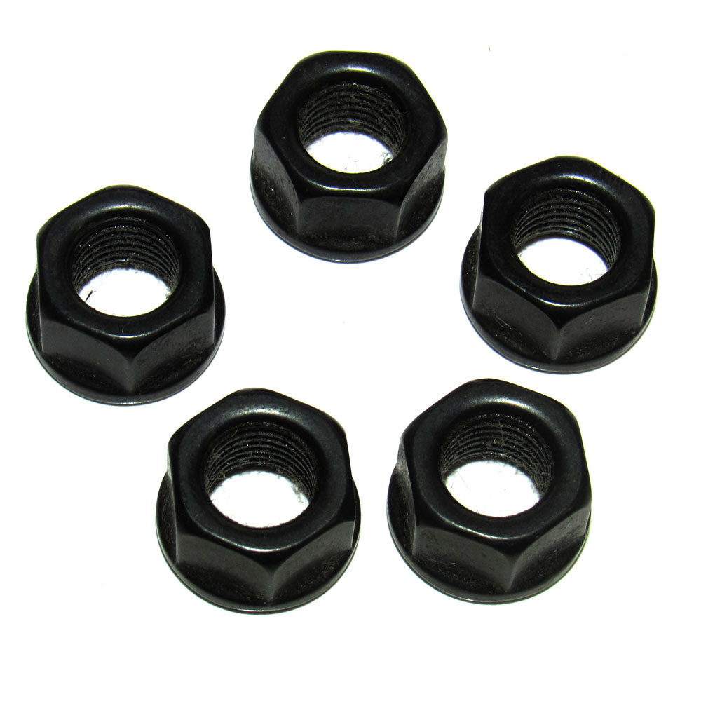 Photo for ARP Nut 200-8604(5-PACK); Hex Flanged Nut Black 8740 Chromoly 