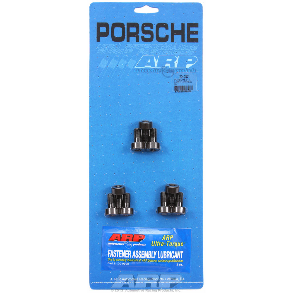 Photo for Automotive Racing Products (ARP) Flywheel Bolt 204-2801; M10 x 1.25 0.770 in. 12-Point 8740 Chromoly Black Oxide for 1978 to 1997 Porsche 911 3.0L to 3.8L Air Cooled