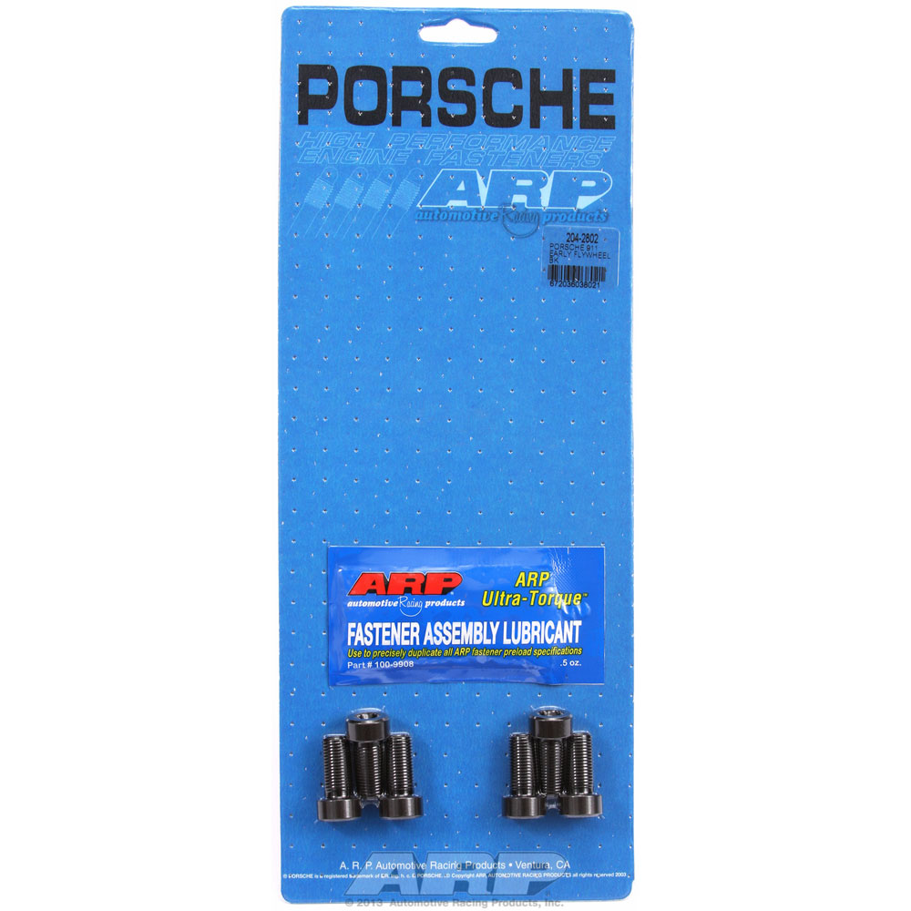 Photo for Automotive Racing Products (ARP) Flywheel Bolt 204-2802; M12 x 1.25 1.000 in. Torx Socket 8740 Chromoly Black Oxide for 1970 to 1977 Porsche 911 2.0L, 3.0L