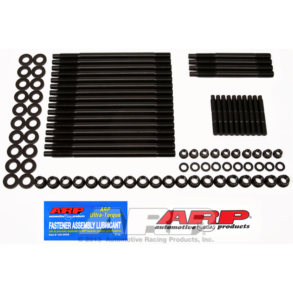 ARP Cylinder Head Stud Kit 234-4316; 12-Point Stud Black Oxide 8740 Chromoly for 1997 to 2003 GM LS 