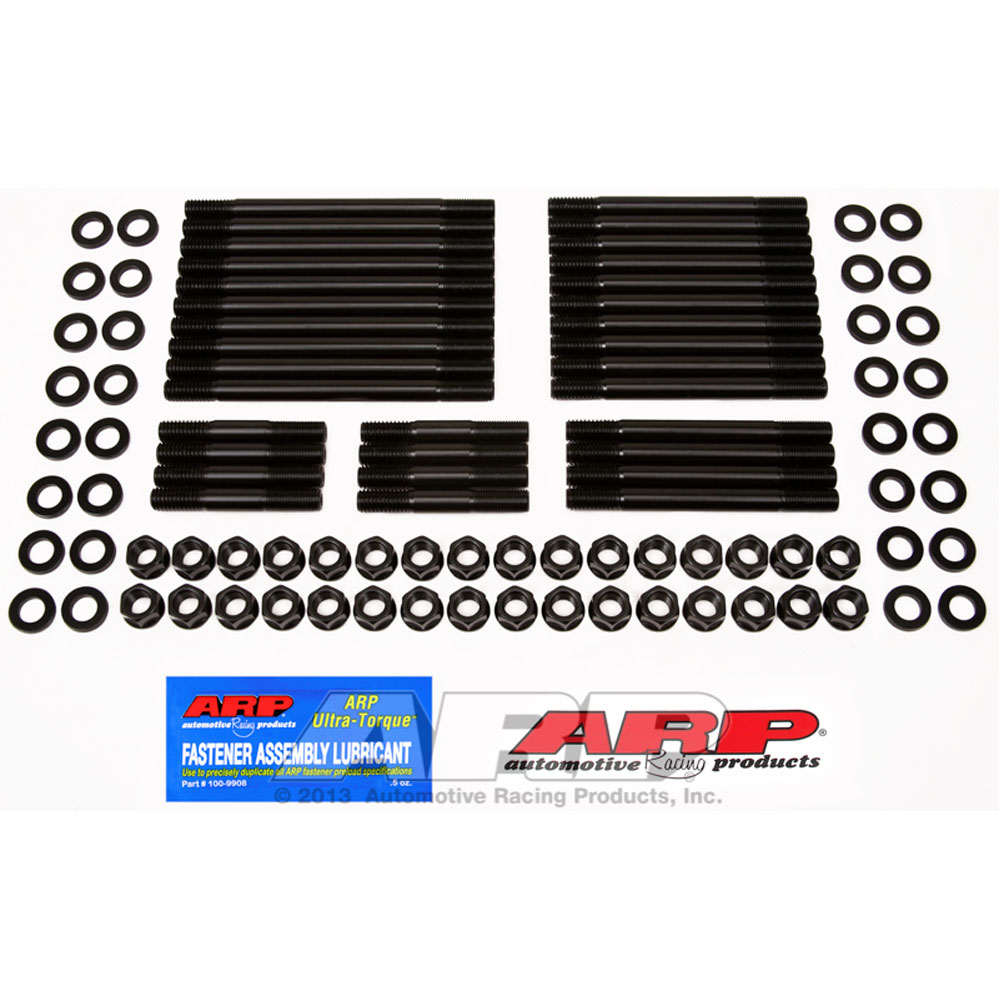 ARP Cylinder Head Stud Kit 235-4102; Pro Series Hex Stud Black Oxide 8740 Chromoly for Chevy 396 to 454 