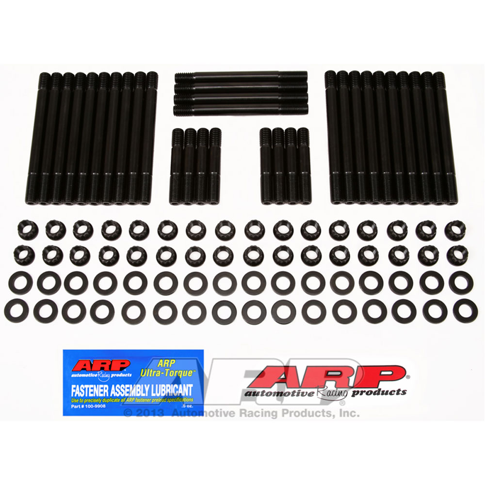 ARP Cylinder Head Stud Kit 235-4201; Pro Series 12-Point Stud Black Oxide 8740 Chromoly for Chevy 396 to 454 