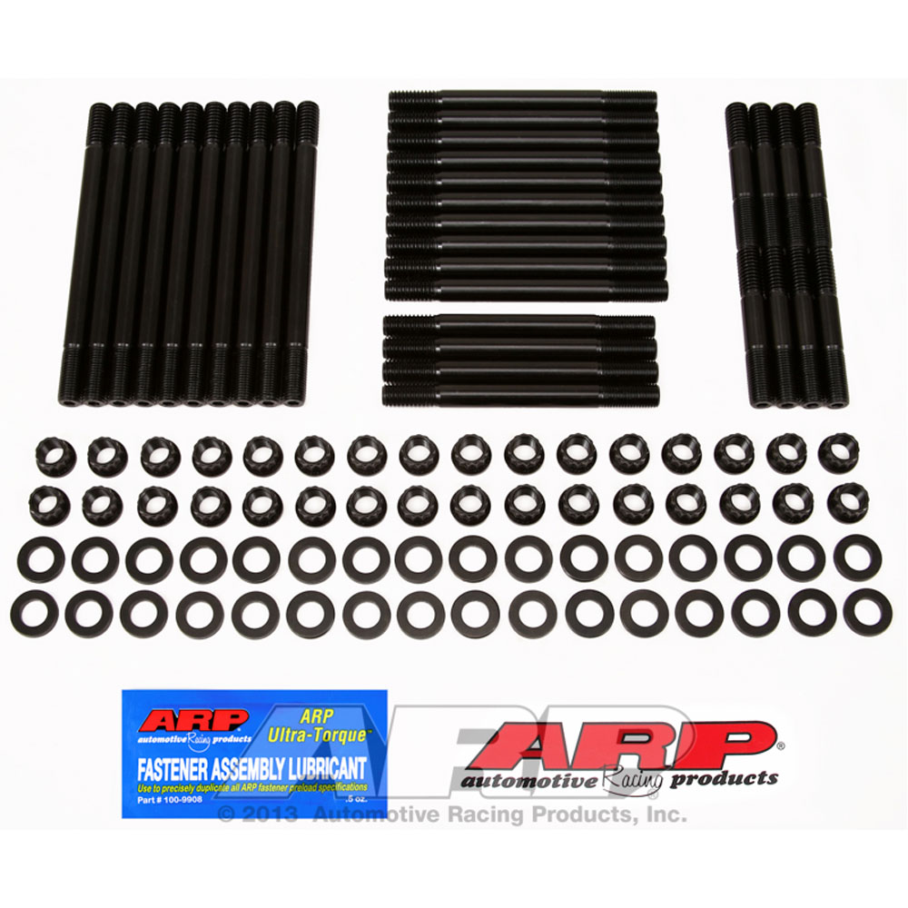 ARP Cylinder Head Stud Kit 235-4302; Pro Series 12-Point Stud Black Oxide 8740 Chromoly for Chevy 396 to 454 