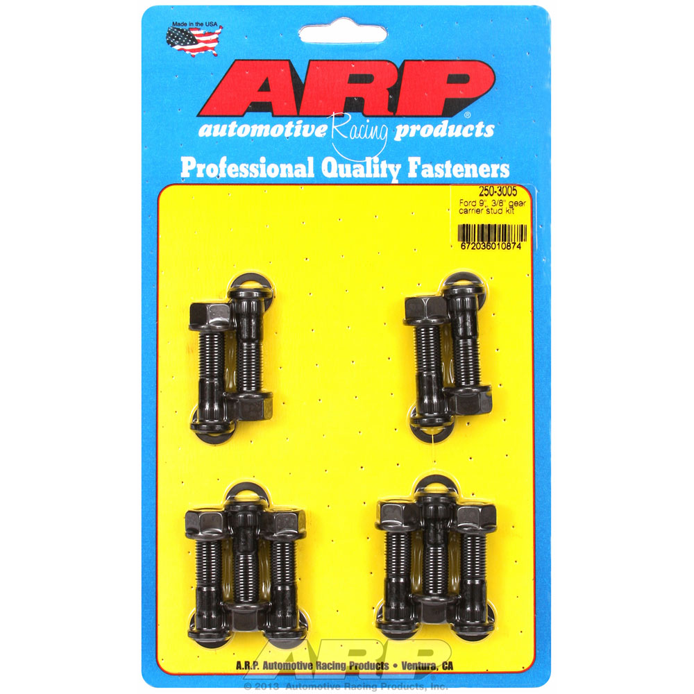 Photo for Automotive Racing Products (ARP) Differential Housing Stud Kit 250-3005; Hex 9 in. Black Oxide 8740 Chromoly for Ford
