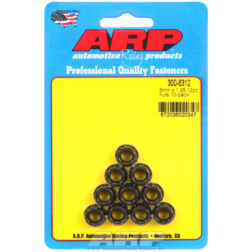 Photo for Automotive Racing Products (ARP) Nut Set 300-8312;