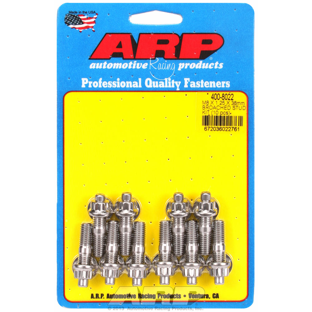 Photo for ARP Studs 400-8022; Accesory Studs 12-Point Stud Polished Stainless Steel