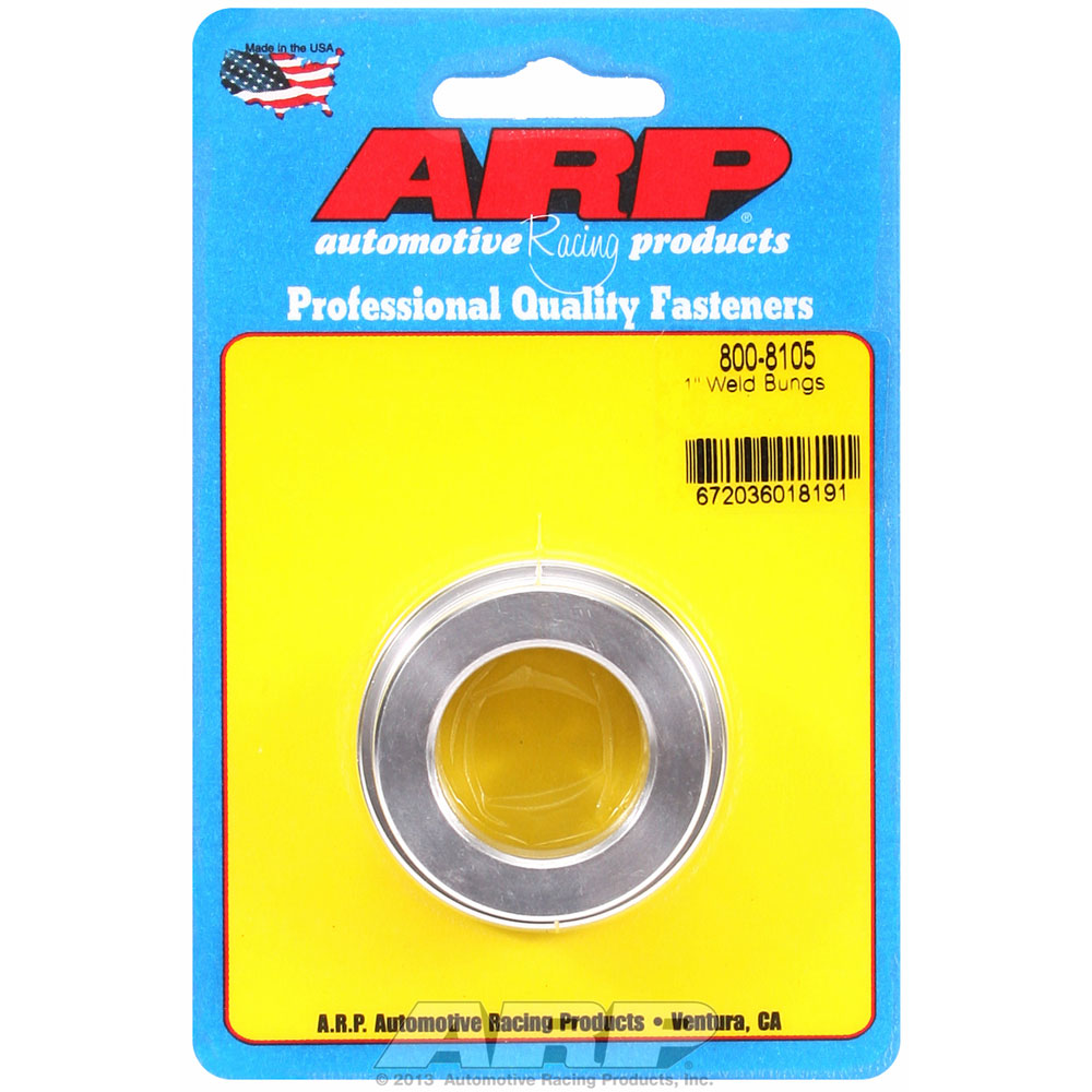 Photo for Automotive Racing Products (ARP) Weld-On Fitting 800-8105; NPT Weld Bung 1.000 in. Female