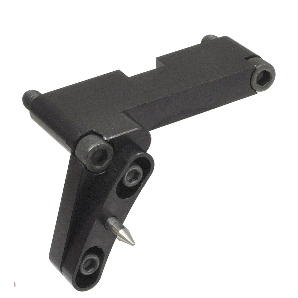 ATI Performance Timing Pointer 918951; 8.000 in. Black Anodized Billet Aluminum for Chevy 396 to 454 