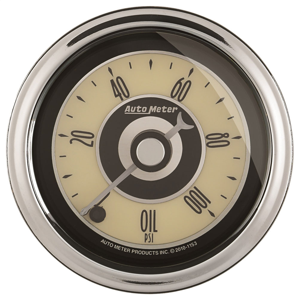 Photo for Auto Meter Engine Oil Pressure Gauge 1152; Cruiser AD Oil Pressure 0 to 100 PSI 2-1/16 in. Electric