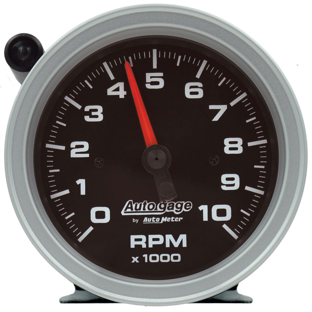 Photo for Auto Meter Tachometer Gauge 233908; Auto Gauge Pedestal 0 to 10000 RPM 3-3/4 in. Full Electric