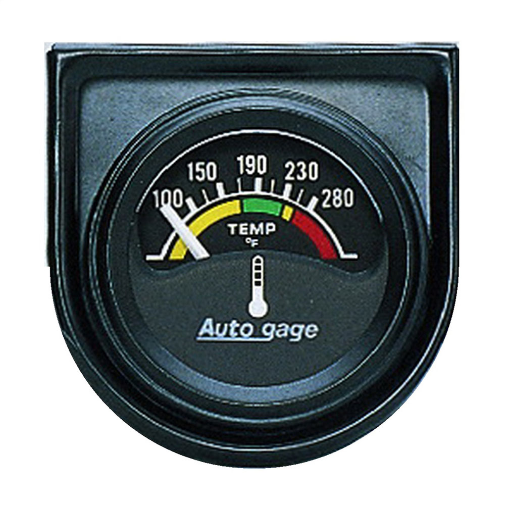 Photo for Auto Meter Engine Water Temperature Gauge 2355; Auto Gauge Water Temperature 100 to 280 deg. F 1-1/2 in. Short Electric
