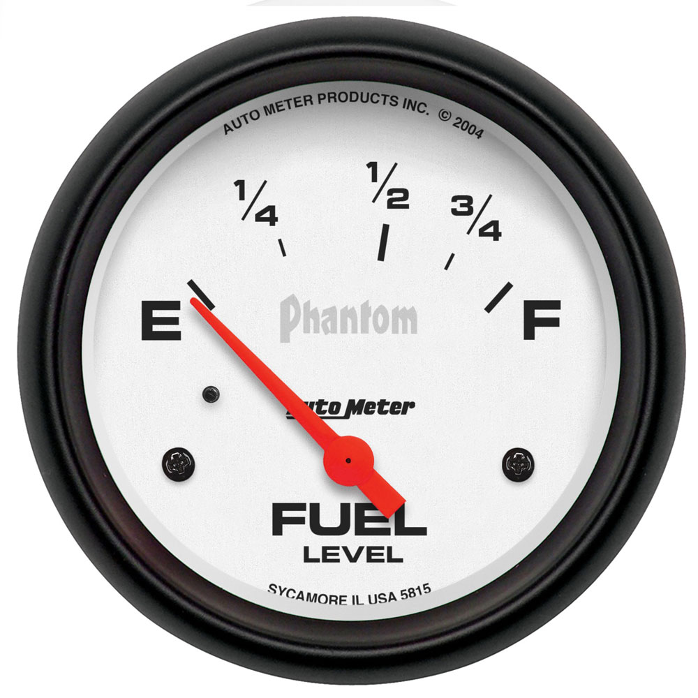 Photo for Auto Meter Fuel Level Gauge 5815; Phantom Fuel Level 73 (E) to 10 Ohms (F) 2-5/8 in. Full Electric