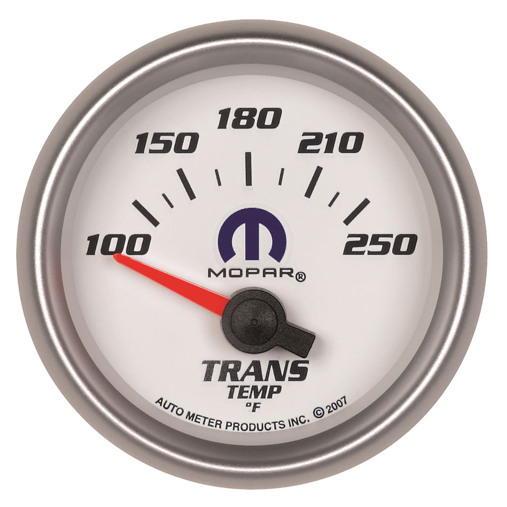 Photo for Auto Meter Transmission Oil Temperature Gauge 880033; Mopar Transmission Temperature 2-1/16 in. Electric