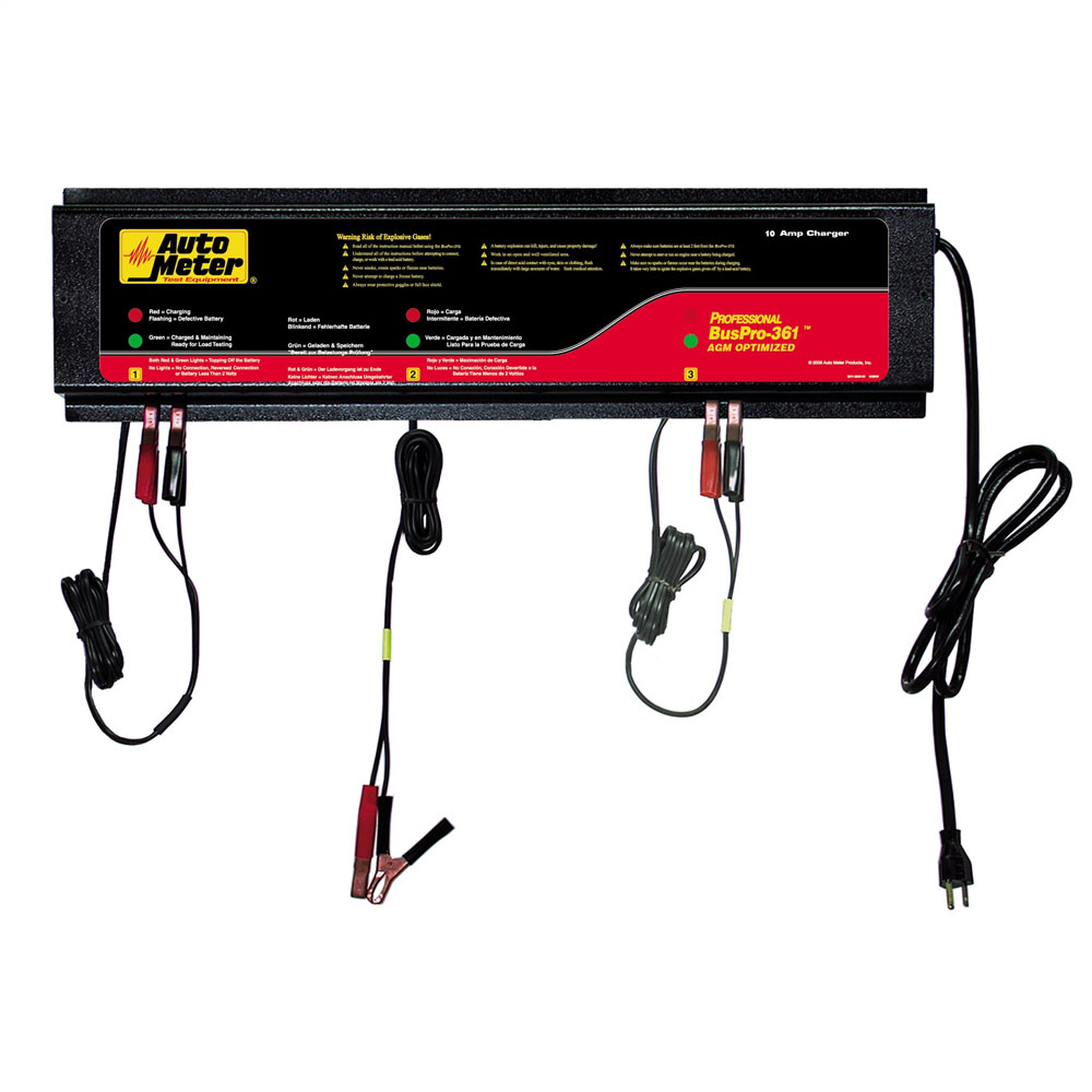 Photo for Auto Meter Battery Charger BUSPRO-361;