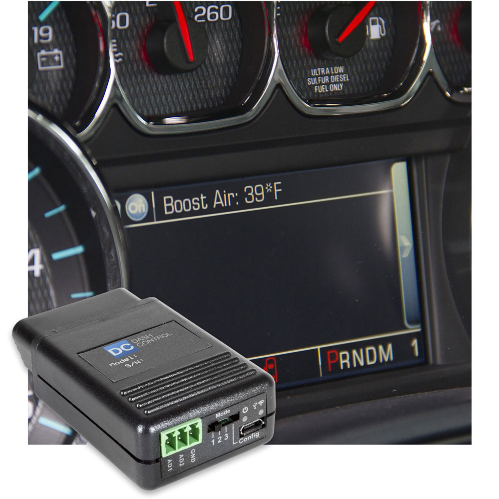Photo for Auto Meter Instrument Panel Control Module DL1065U; DashControl OE Dash Display OBDII for 2015 to 2016 Chevy Silverado 6.6L Duramax